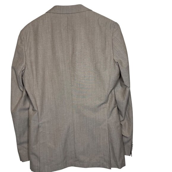 Hugo Boss Slim Fit Hutson Suit Jacket Beige Size 42L NWOT - Picture 2 of 6